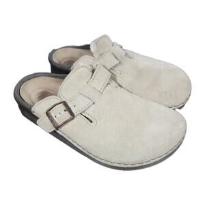 Birkenstock Boston Suede Clogs Tatami Oklahoma SZ 41 (W10 / M8), Insulated/Used